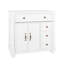 Meuble-lavabo de style campagne Mid-Century avec rangement spacieux et structure en bois massif-1917870366