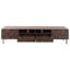 Tv Stand Up To 85": Mid Century With Plentiful Storage And 2 Drawers For Media Cabinet Drawers: Accommodates Up 85" Tvs