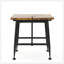 Table de bout en bois et métal
