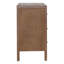 Commode 3 tiroirs, brun moyen