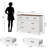 47.1" Farmhouse 7-Drawer Antique White Dresser with Wood Top-114193922