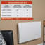Adam Electric Radiator Space Heater with Adjustable Thermostat-94833498-94833499