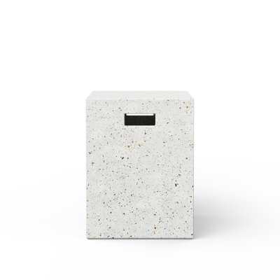 Kareen Concrete Accent Stool