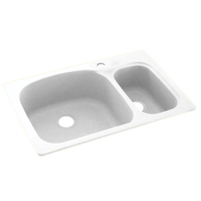 33'' L Double Bowl Kitchen Sink