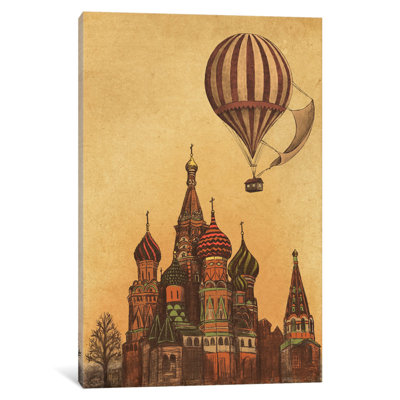 « moving to moscow », impression sur toile tendue