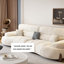 Coussin blanc modulaire 100% polyester-1185232718-1185232712
