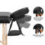 3 Lit de massage pliable et ajustable