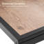 Table d'appoint de patio, ensembles de conversation toutes saisons pour chambre, chevet, porche-231343871-231343870