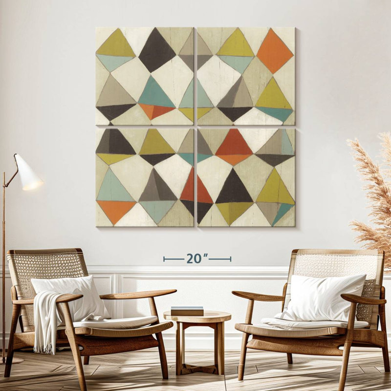 Pattern Undulation II, 57" H x 57" W