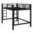 Loft Bed Featuring An Easy Climb Ladder And Safety Guardrails-902138624