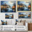 Gris sarcelle canal urbain Venise - imprimé-341580693-341580692