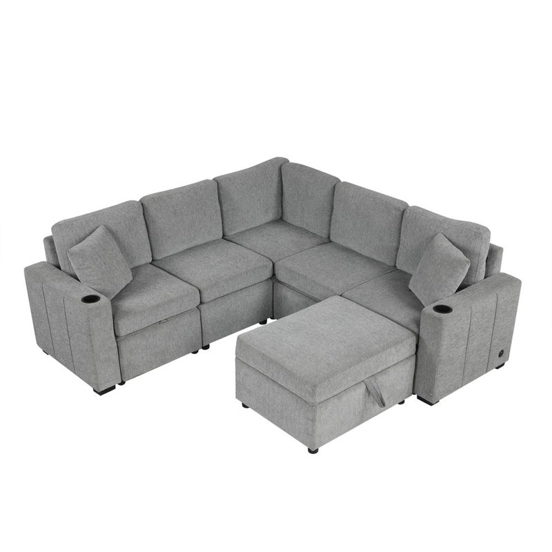 84.7" Sectional Sofa