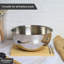 Buckingham Salad Mixing Bowl Stainless Steel with Hammered Effect-526379660