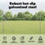 150 cm H x 3.2 cm W Steel Fencing Kits Fencing