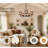 Quitman 26" Width 5-light Dimmable Chandelier