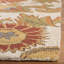 Tapis ivoire en laine / coton / latex crocheté à la main Emrick Blossom-19268855