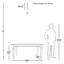 Luminaire suspendu cylindrique à DEL Ashby