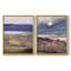 Moonrise, Namibie - reproduction encadrée de qualité supérieure - prête à être accrochée - aucun clou requis - aucun clou requis-339102845-339102844