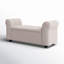 Banc de rangement rembourré en tissu Ammarie-88075910