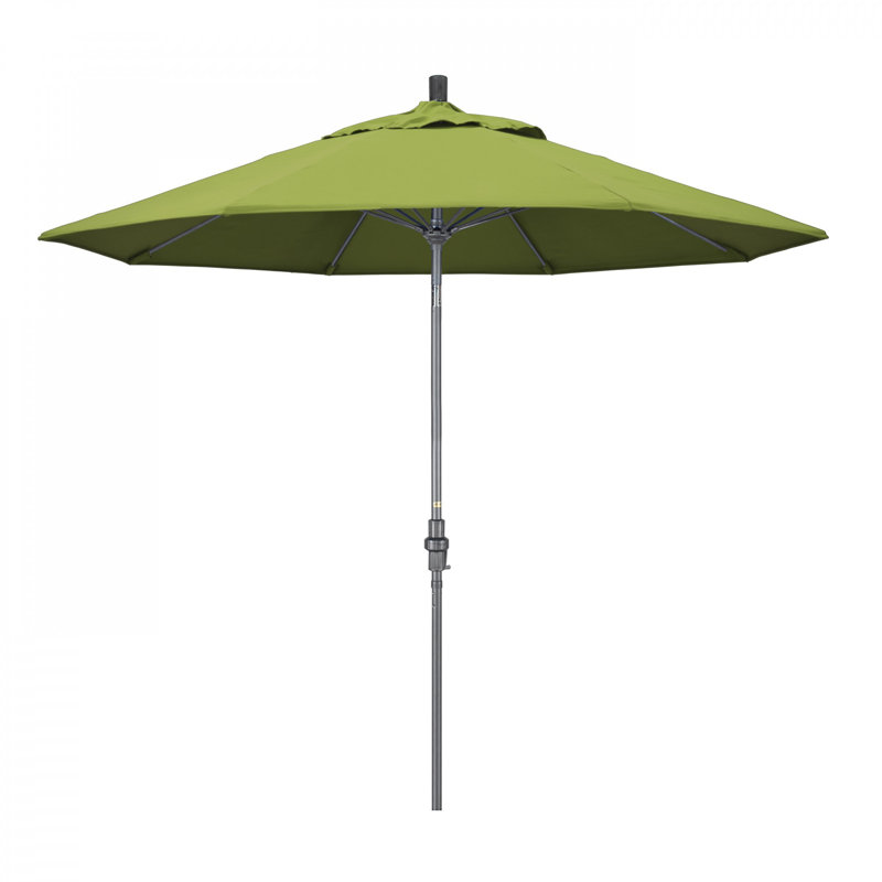 Parasol de marché 7,5 pi Brent, Ara, Argent argent