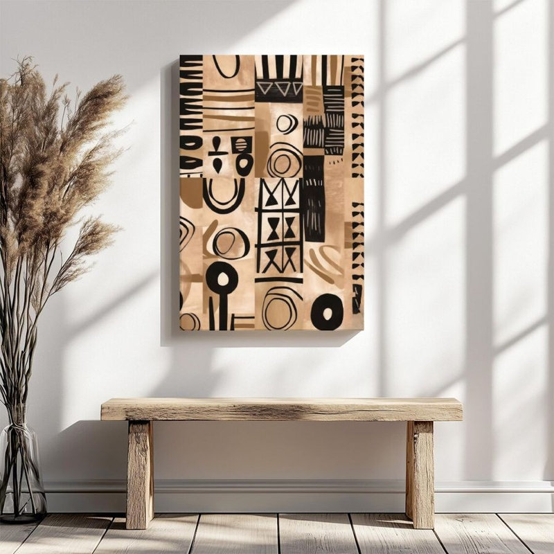 Impression sur toile encadrée 1Pc