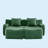 Soft Teddy Fabric Boneless Sofa-1016404551