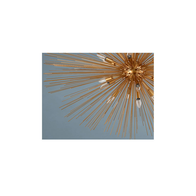 Deonia 20 - Light Gold Unique/Statement Pendant