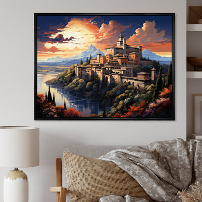 Spain Alhambra Palace In Granadain - Architecture Wall Decor