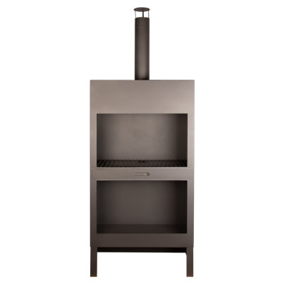 Polyak Rectangle Wood Burning Smokeless Outdoor Fireplace