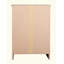 Table de chevet Lindsey, gris
