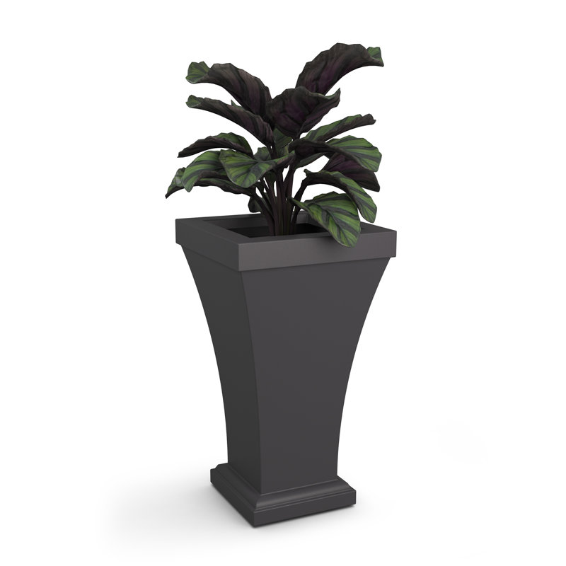 Pot à fleurs en résine Jovari, H 28 po x l 16 po x P 16 po