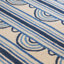 Tapis bleu en laine à boutons crocheté à la main-96606444