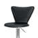 Honea Swivel Upholstered Adjustable Height Counter Stool with Metal Frame