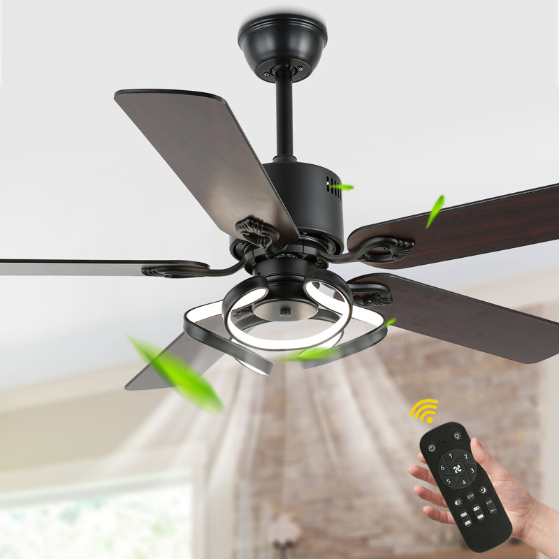 Ventilateur de plafond Classic Classic, Noir mat