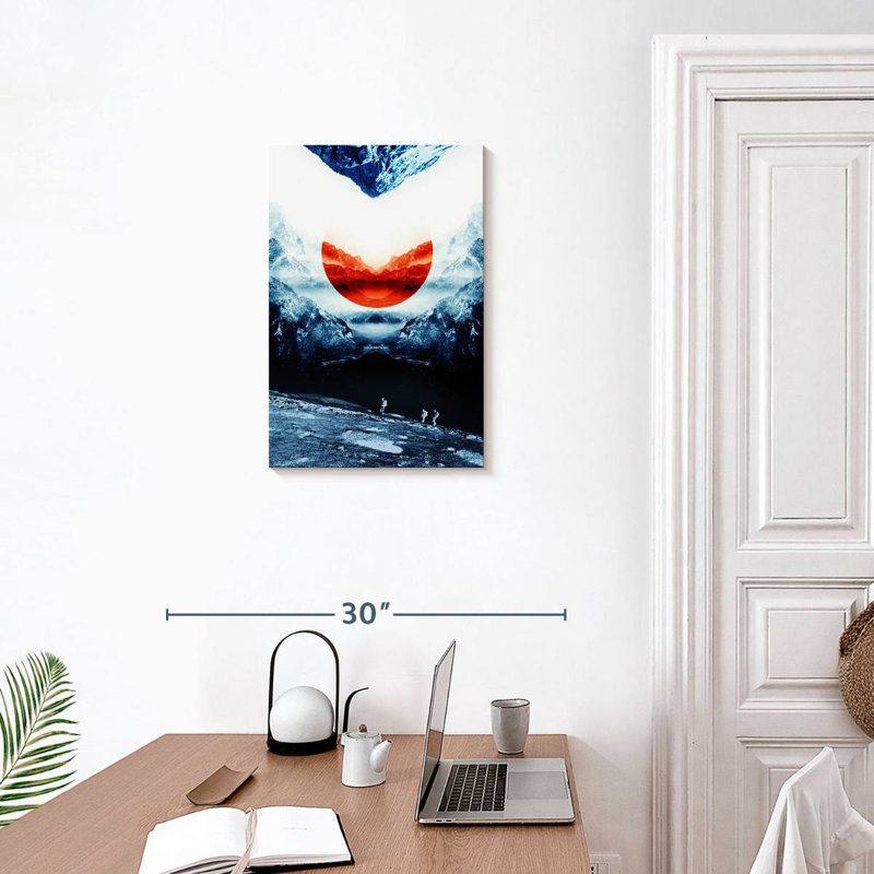 Avery Mission Blue, 24" H x 16" W