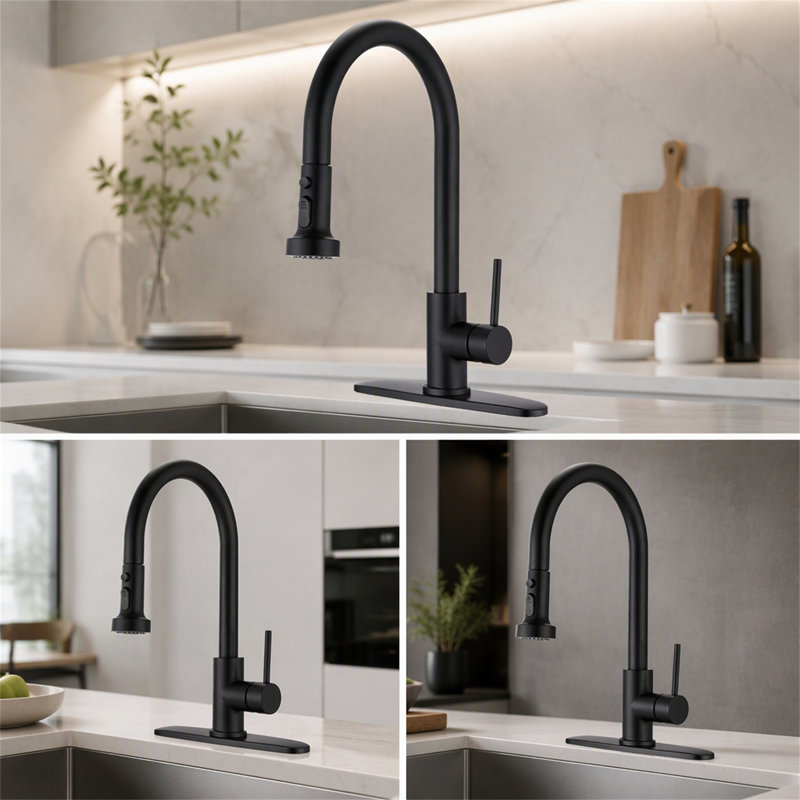 ROBOHIGH Kitchen Faucet Side Spray