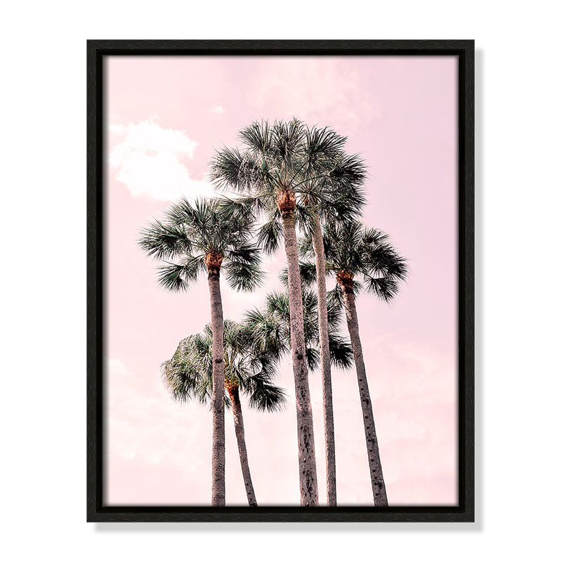«Pink Tropics» par Natalie Carpentieri, Espresso, H 15,5 po x l 12,5 po x P 2 po
