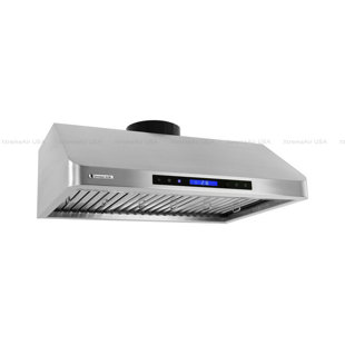 Hotte sous un meuble 36 pouces Pro-X 900 CFM en acier inoxydable
