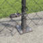Vidaxl Chain Link Fence With Posts Steel-116797825-116797827