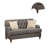 Niel 61" Charles of London Loveseat-524758423