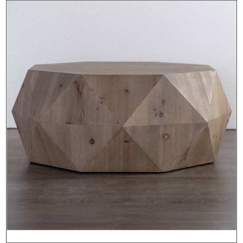 Table basse 38 po, Naturel