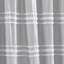 Chenille Stripe Cotton Single Shower Curtain