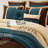 Phoebe Multi-colored Microfiber Modern & Contemporary 8 Piece Comforter Set-1608552008