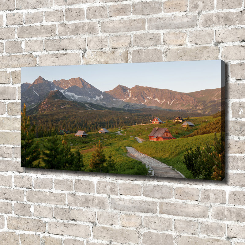 Polana In The Tatras - No Frame Print on Canvas