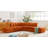 Issic Upholstered Curved Sectional with Ottoman Reversible-89266722