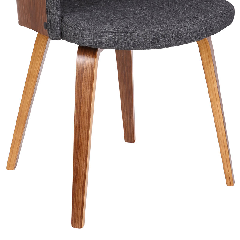 47cm H Polyester Blend Upholstered Armchair, Charcoal