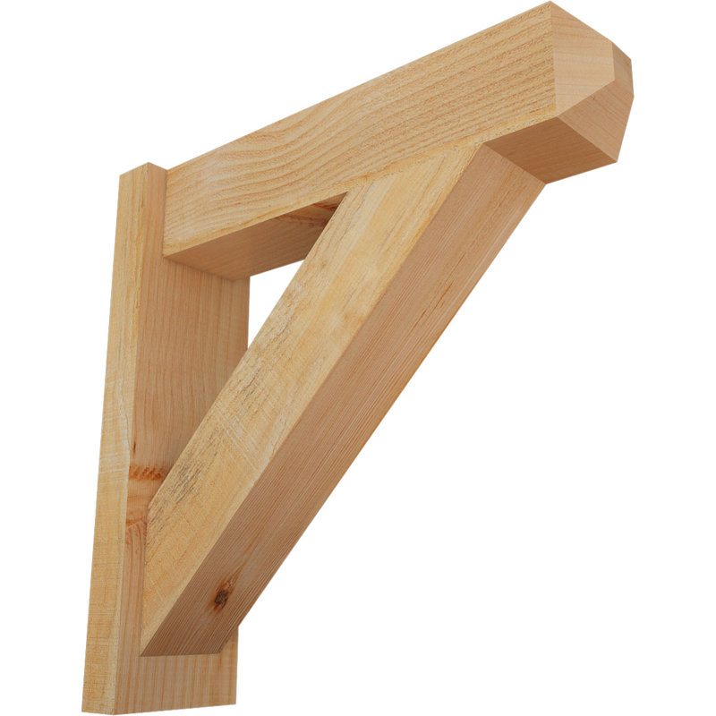 Artisan traditionnel en bois rustique, P 22 po x H 22 po, Sapin Douglas de 6 po (sciage brut)