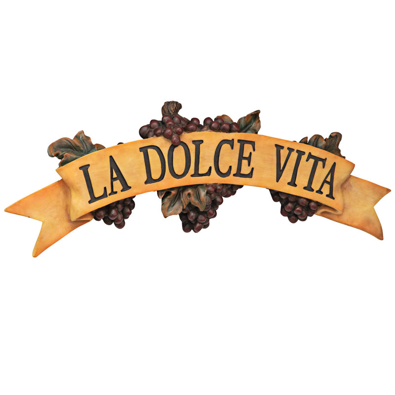 Sculpture murale La Dolce Vita