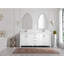 Ensemble de meuble-lavabo double l 72 po Malibu-1694939862
