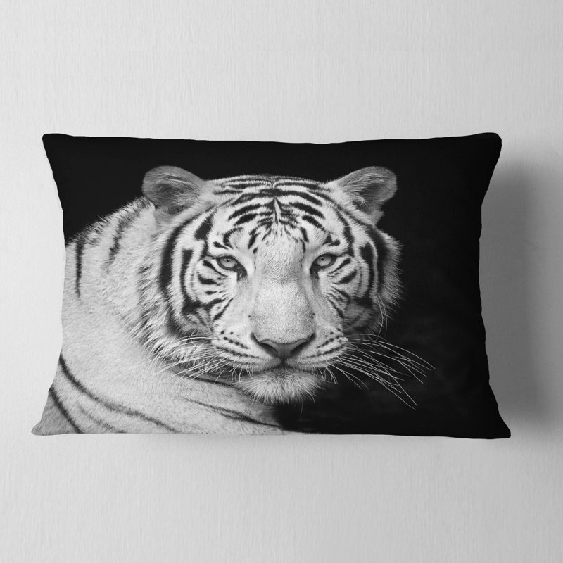 Coussin lombaire en bengal tiger animal staring